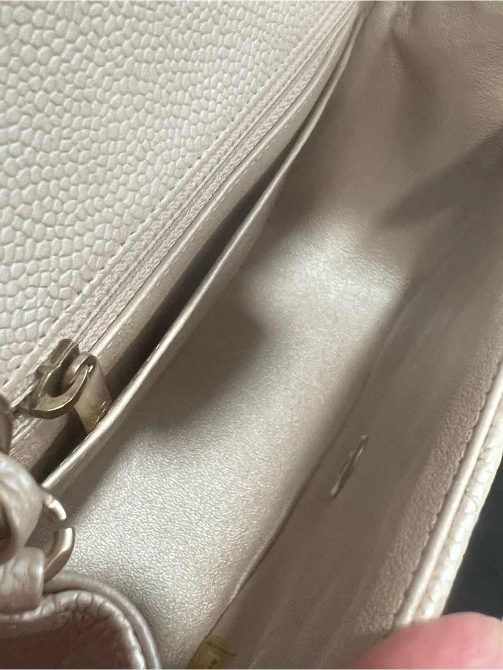 Rare🔥Chanel Classic Caviar Square Flap Bag GHW